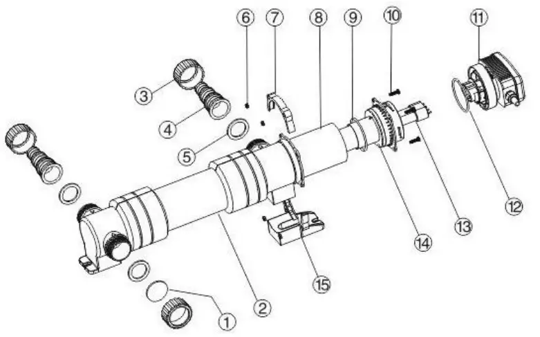 SUNSUN CUV 111 UV Filter - drawings 4