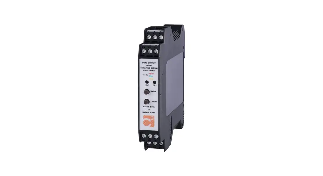 Sensata Mathscon-6 24v Ac Or Dc Powered Dual Input Mathematical Isolating Signal Converter User Manual