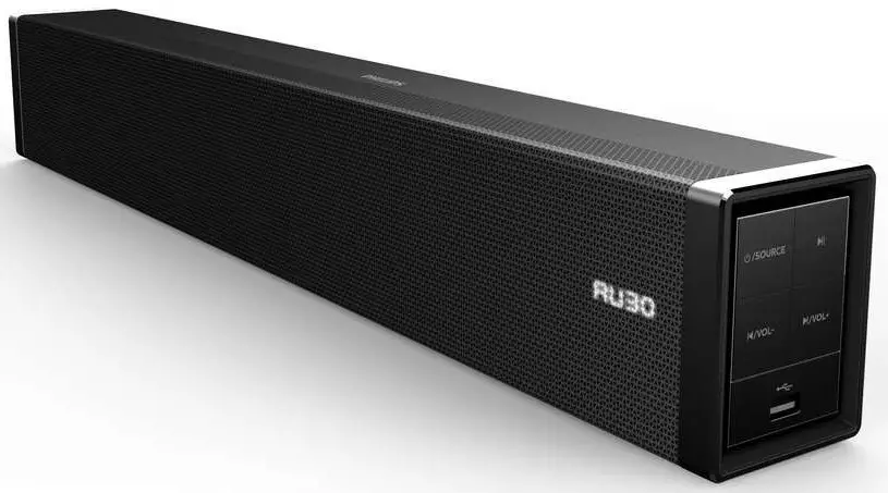 PHILIPS HTL1020 2 0 Channel Wireless Bluetooth Soundbar - cover