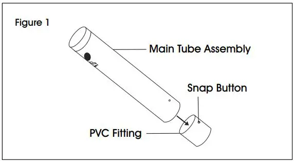 ULINE H-6656 DELUXE SMOKER’S POLE Installation Guide - Figure 1