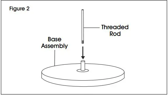 ULINE H-6656 DELUXE SMOKER’S POLE Installation Guide - Figure 2