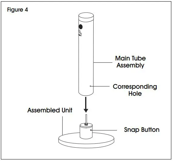 ULINE H-6656 DELUXE SMOKER’S POLE Installation Guide - Figure 4