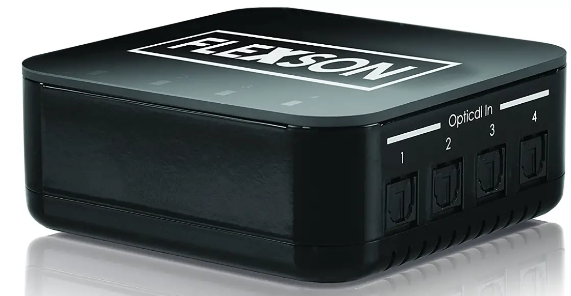 Flexson FLX4OS1021 4-Way Digital Audio Switcher for Sonos Player-PRODUTC