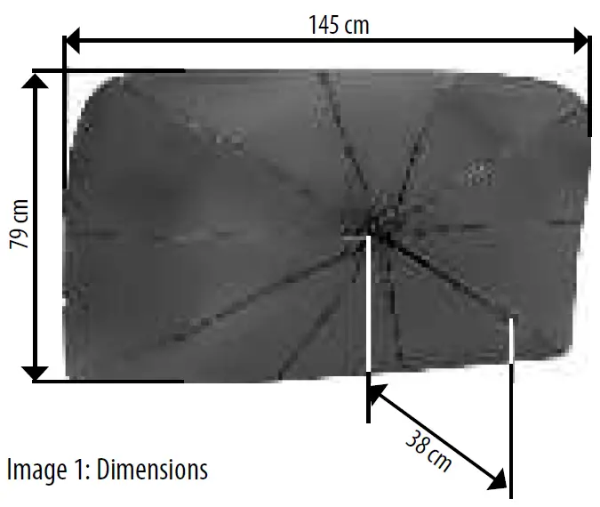 APA 32302 Car Sun Umbrella-1