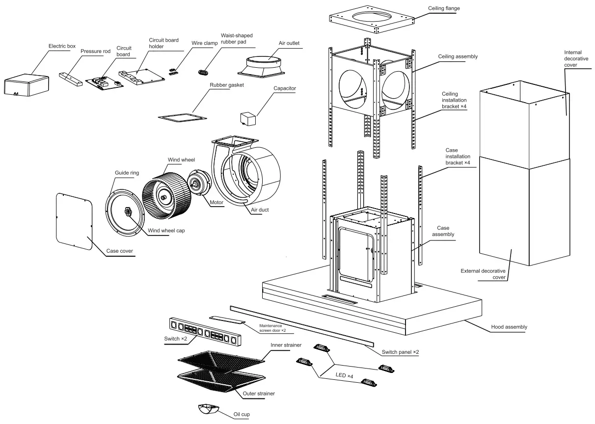 Electrolux ERCI927SA Range Hood - FIGURE 17