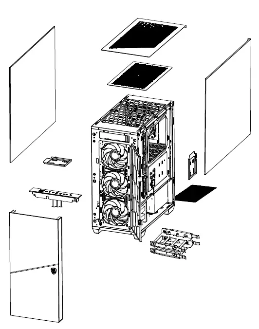 msi-MPG-Sekira-100R-Mid-Tower-Computer-Case-fig-2
