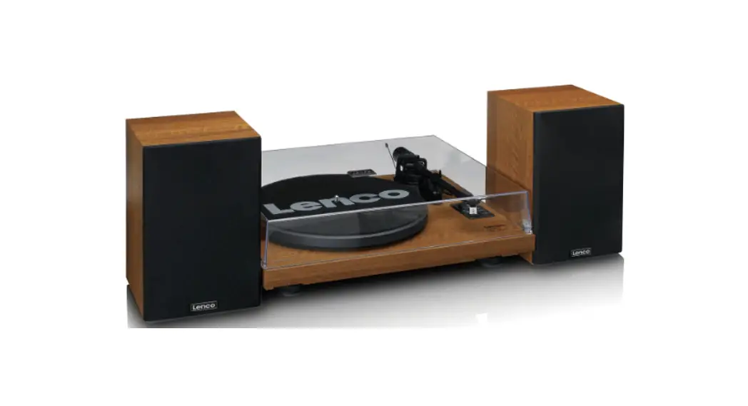 Lenco Ls-480 Turntable With Built-in Amplifier Bluetooth And Speakers User Manual