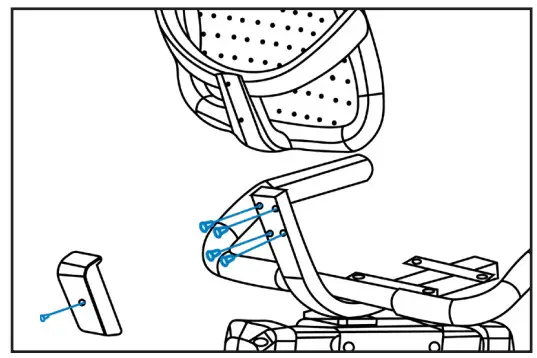 JLL RE600 Pro Recumbent Bike- STEP 8