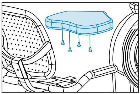 JLL RE600 Pro Recumbent Bike- STEP 9