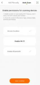 FIG 3 Using the Tuya Smart App