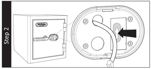 Sanctuary SA-DIA1 Security Safe - Step 2