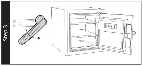 Sanctuary SA-DIA1 Security Safe - Step 3
