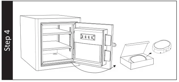 Sanctuary SA-DIA1 Security Safe - Step 4