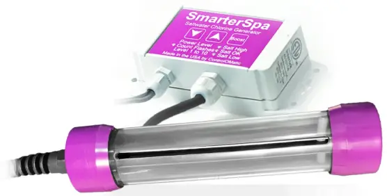 CONTROLOMATIC Spa and Hot Tub Salt Water Chlorine Generators - fig 1