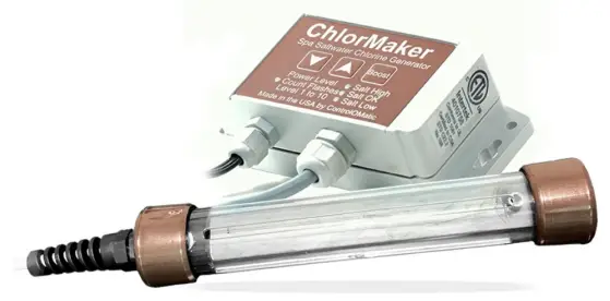 CONTROLOMATIC Spa and Hot Tub Salt Water Chlorine Generators - fig 2