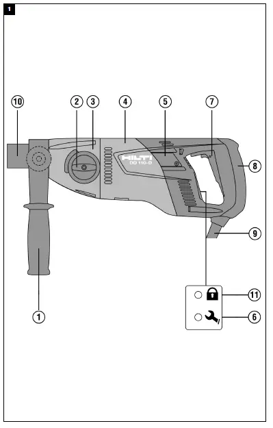 HILTI-DD 110­D-Diamond-Core-Drill-fig- (1)