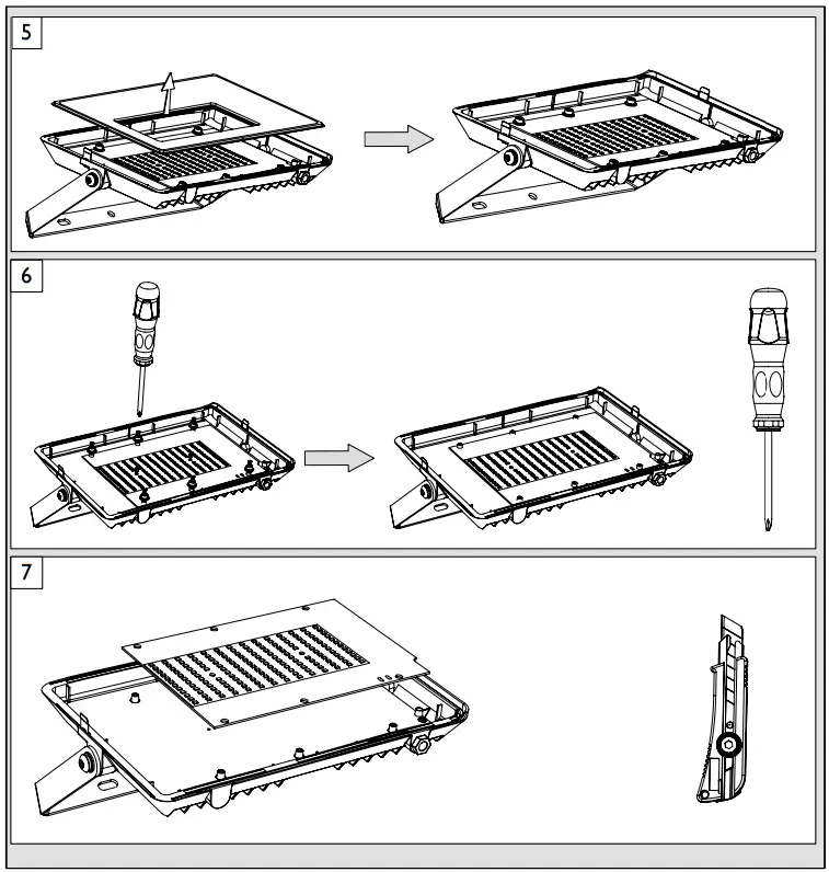 MAZDA BVP008 LED Floodlight - fig