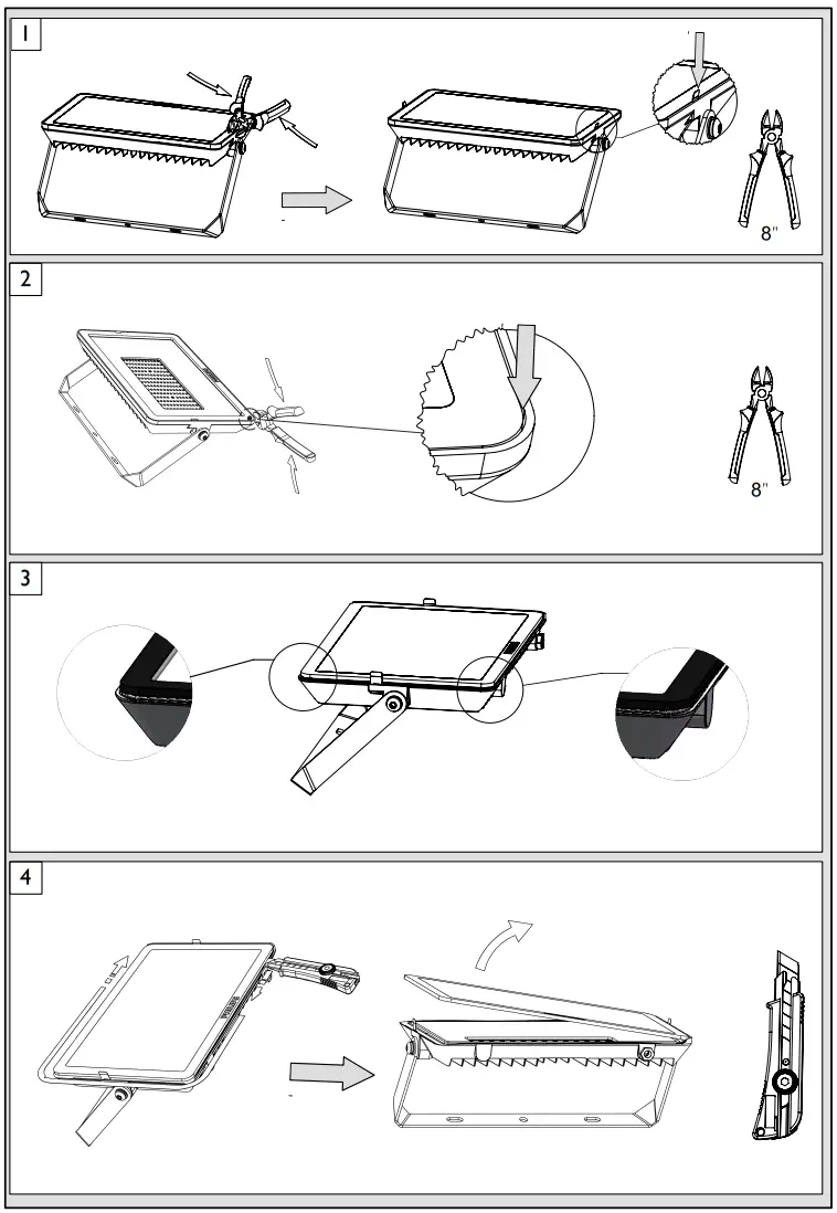MAZDA BVP008 LED Floodlight