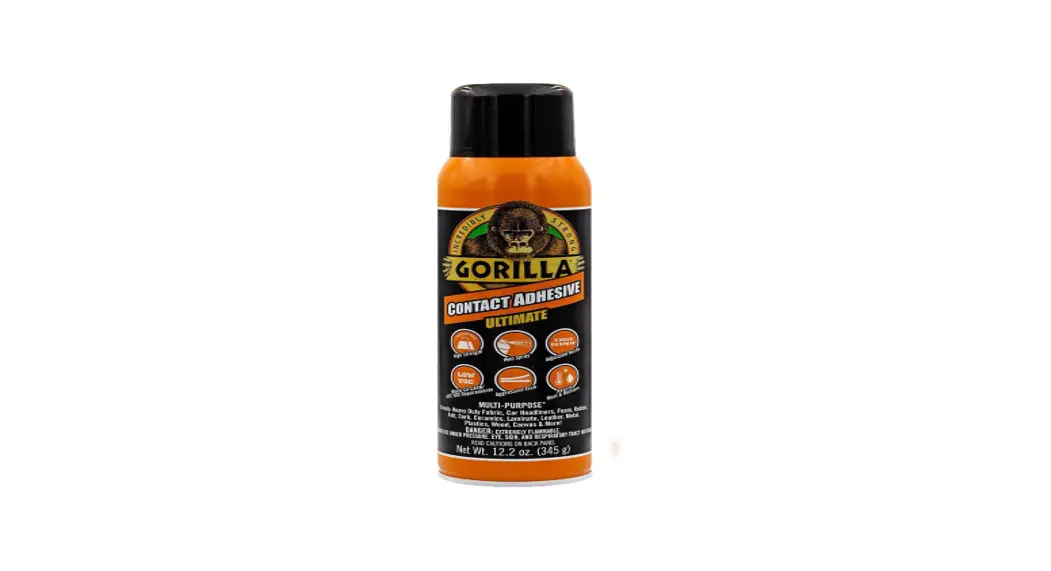 Gorilla 109852 Contact Adhesive Ultimate Spray User Manual