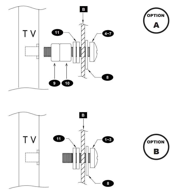AVARRO NX FMM3763 Medium Full Motion Mount-fig12