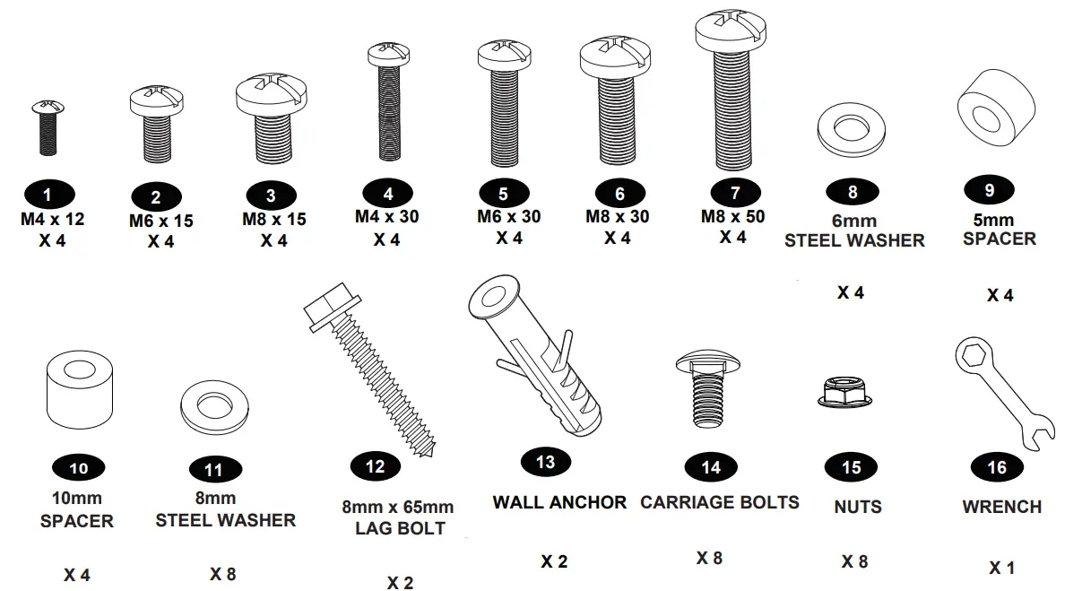 AVARRO NX FMM3763 Medium Full Motion Mount-fig3