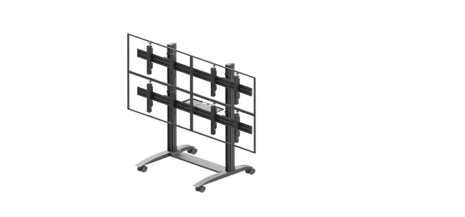 Edbak Vwta2247-l Trolley Video Wall Installation Guide