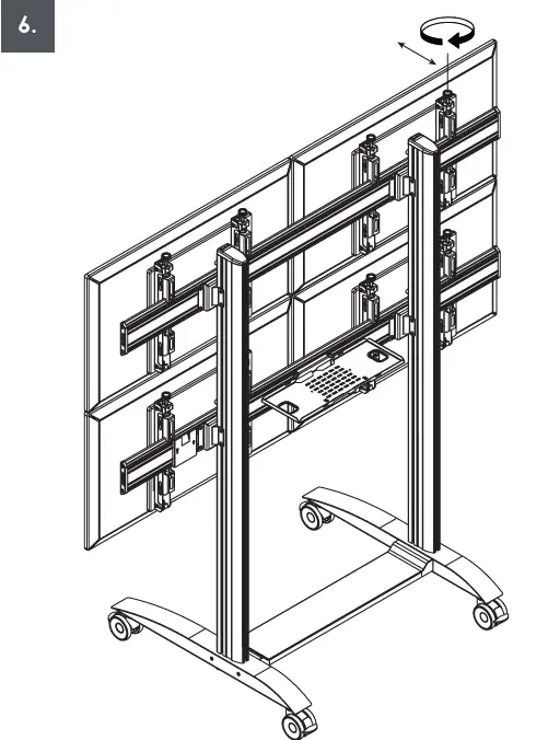 edbak-VWTA2247-L-Trolley-Video-Wall-FIG-11