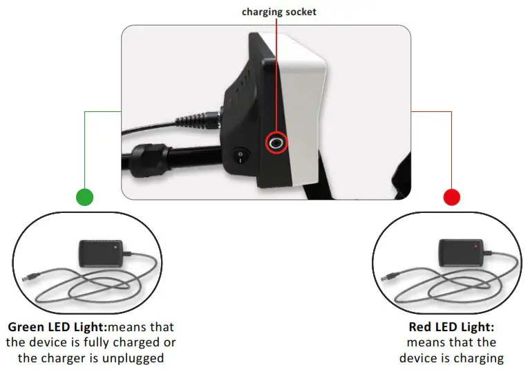 STINGER DETECTORS Gold Stinger X5 Reliable Metal Detector - Device Charging