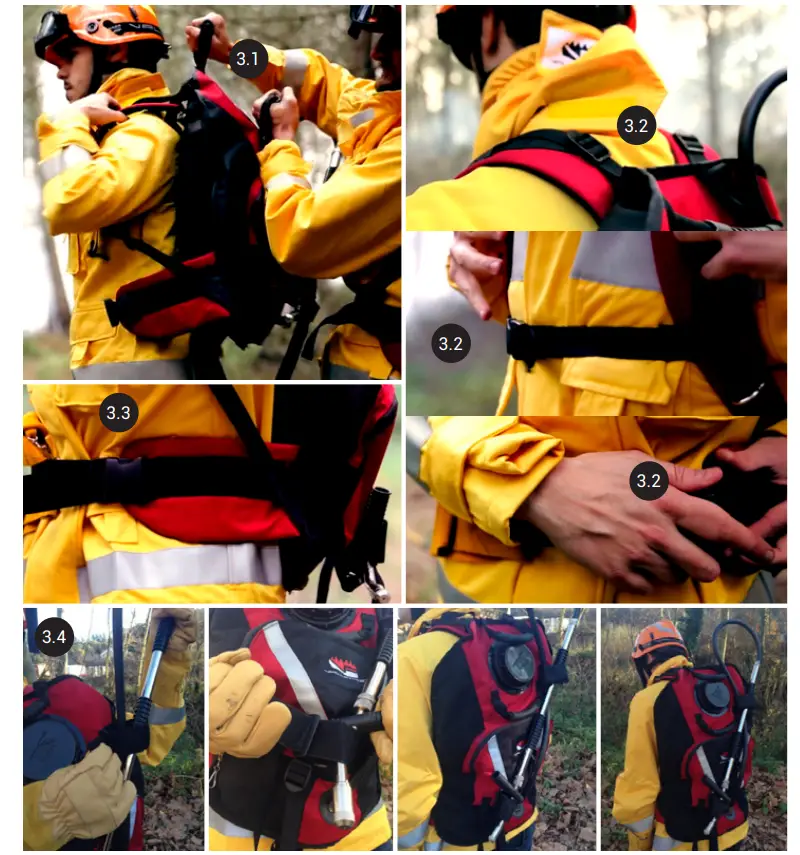 VALLFIREST LT-02010 Extinguisher Backpack - fig 5
