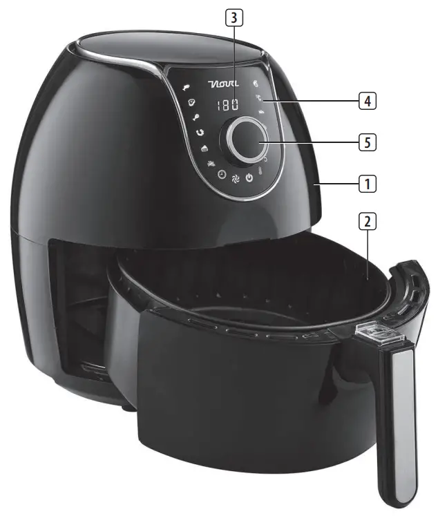 PRINCESS 0218016501001 XXL Aerofryer - fig