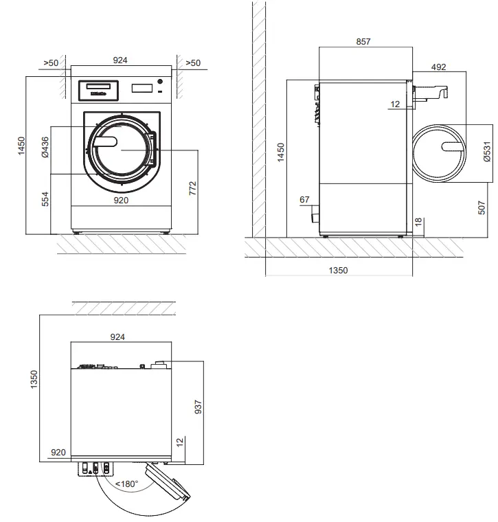 Miele-PWM-920-EL-RH-Commercial-Washing-Machine-FIG-5