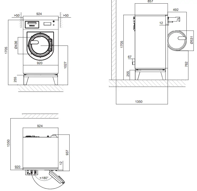 Miele-PWM-920-EL-RH-Commercial-Washing-Machine-FIG-6