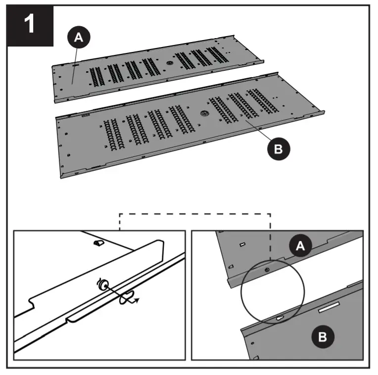 KOBALT 0019000 48-in 2 Door Cabinet - Assemvly1