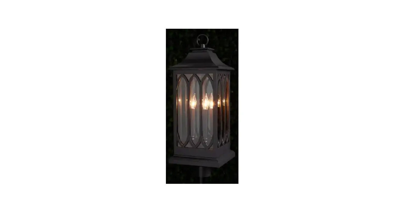 Park Harbor 440647 29 Inch Stonehouse 3 Light Outdoor Post Lantern Instructions Park Harbor 440647 29 Inch Stonehouse 3 Light Outdoor Post Lantern Instructions