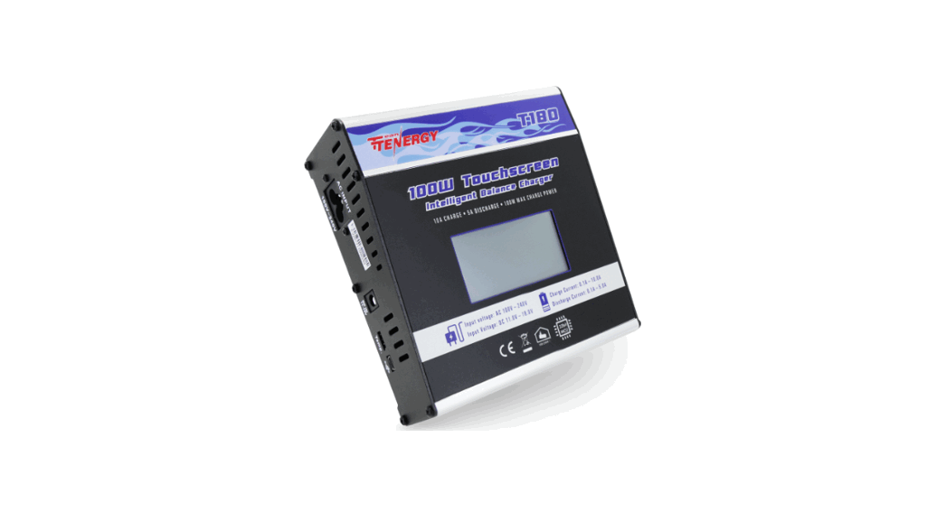 Tenergy T180 100w Touchscreen Intelligent Balance Charger Instruction Manual