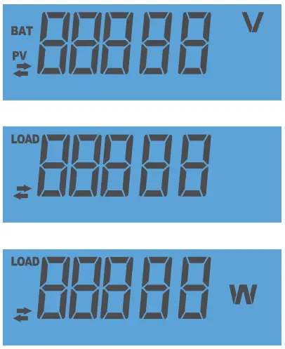 victron energy MPPT Control Display - LCD Display 3