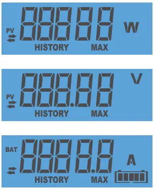 victron energy MPPT Control Display - LCD Display 6