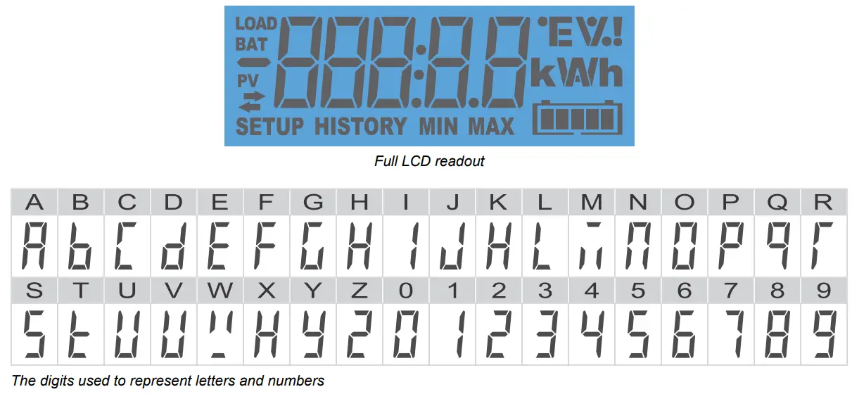 victron energy MPPT Control Display - fig 11
