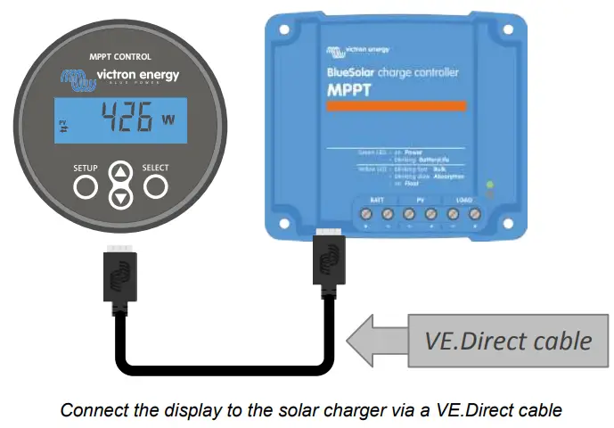 victron energy MPPT Control Display - fig 9