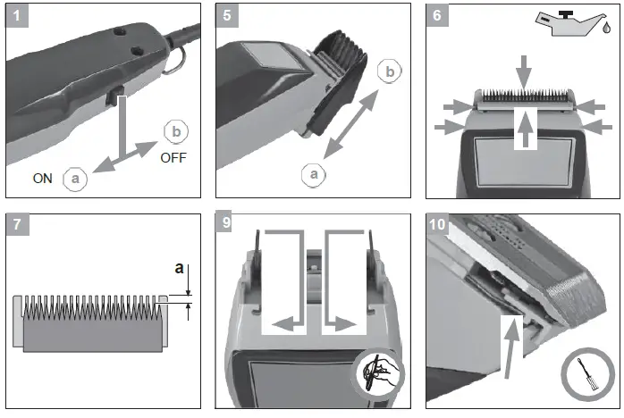 MOSER-1170-Opal-Hair-Clipper-FIG-7