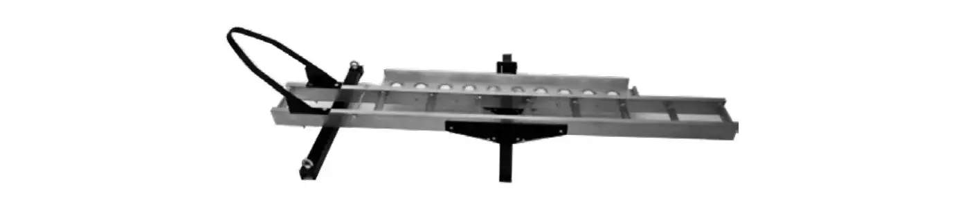 Black Widow Amc-400-dlx Series Aluminum Motorcycle Carrier With Wheel Chock Instruction Manual