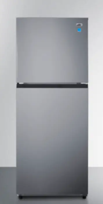 SUMMIT FF1089PL 24 Inch Wide Top Mount Refrigerator Freezer