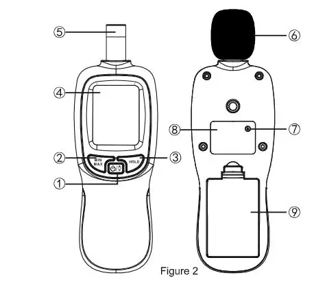 wintact-WT85B-Digital-Sound-Level-Meter-with-Bluetooth-fig 4