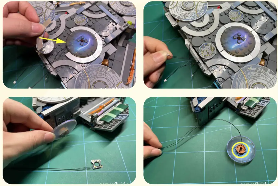 GAME OF BRICKS 76156 Light Kit for Rise of the Domo - 10