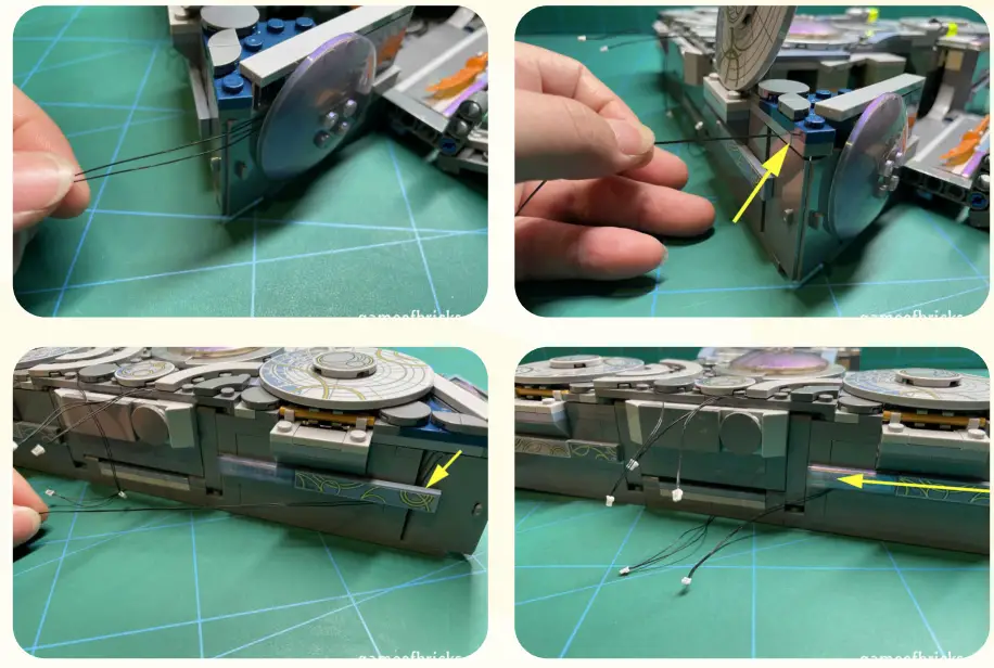 GAME OF BRICKS 76156 Light Kit for Rise of the Domo - 11