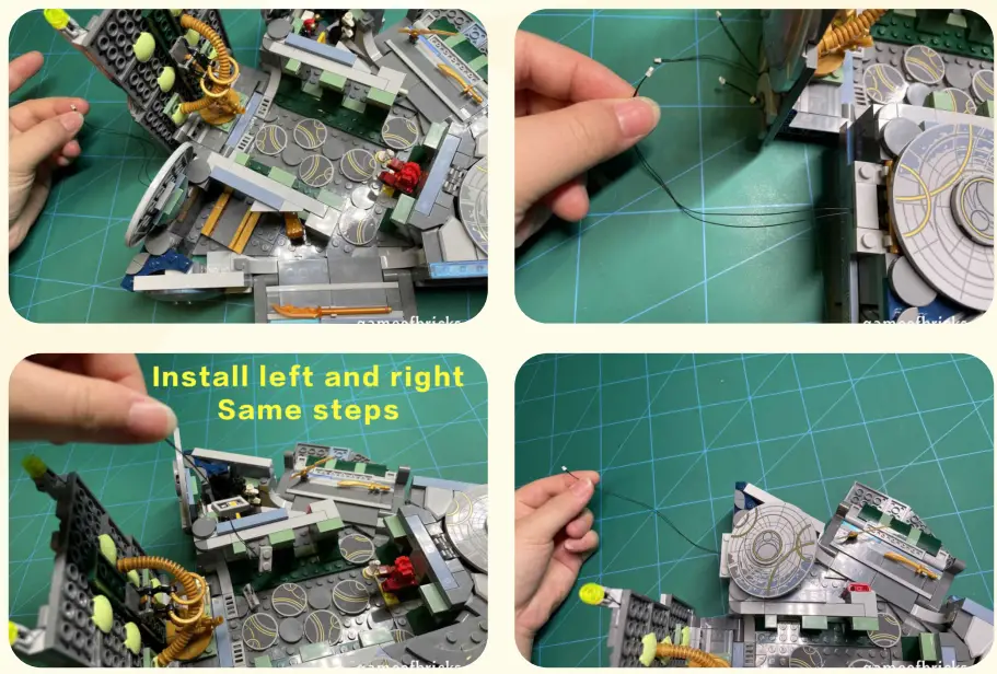 GAME OF BRICKS 76156 Light Kit for Rise of the Domo - 14