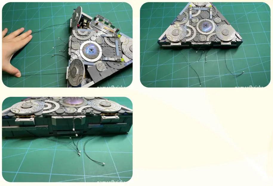 GAME OF BRICKS 76156 Light Kit for Rise of the Domo - 15