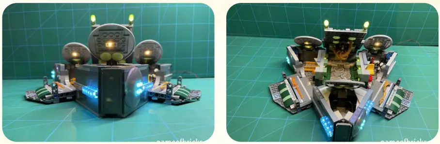 GAME OF BRICKS 76156 Light Kit for Rise of the Domo - 17