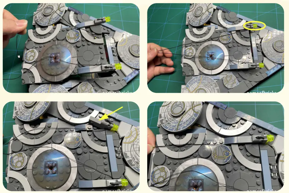 GAME OF BRICKS 76156 Light Kit for Rise of the Domo - 2