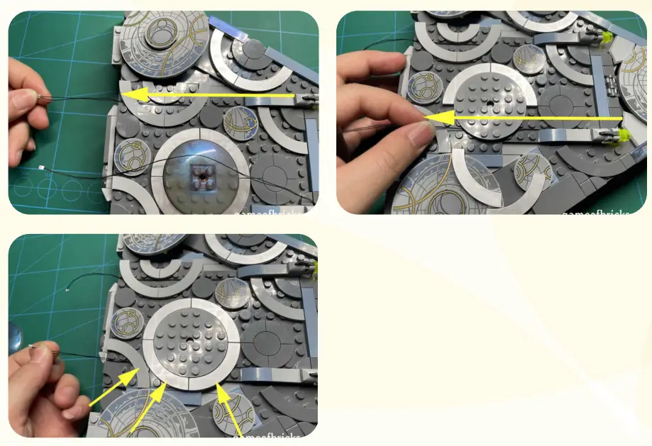 GAME OF BRICKS 76156 Light Kit for Rise of the Domo - 3